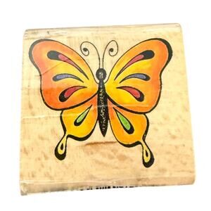 StampCraft Butterfly 440D77 Rubber Stamp
